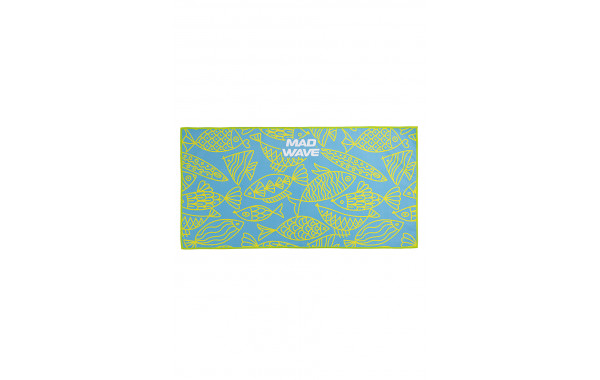 Полотенце из микрофибры Mad Wave Microfiber towel Fishes M0764 06 1 00W 600_380