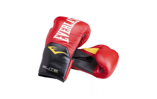 Перчатки боксерские Everlast Elite ProStyle P00001243-8, 8oz, к/з, красный 600_380