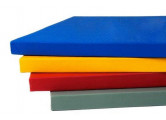 Татами Верх JUDO 650 гр/м2 низ Antislip 670 гр/м2 ромб 50мм 1*1м DSFight