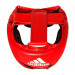 Шлем боксерский Adidas Hybrid 50 Head Guard adiH50HG красный 75_75