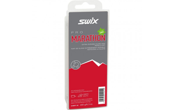 Парафин углеводородный Swix DHBFF-18 Marathon Black (Универсальная) 180 г. 600_380