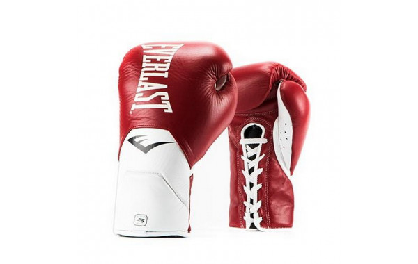 Перчатки боевые Everlast MX Elite Fight 10 oz красный P00000677 600_380