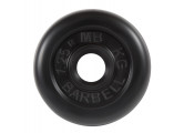 Диск обрезиненный d31мм MB Barbell MB-PltB31-1,25 1,25 кг черный