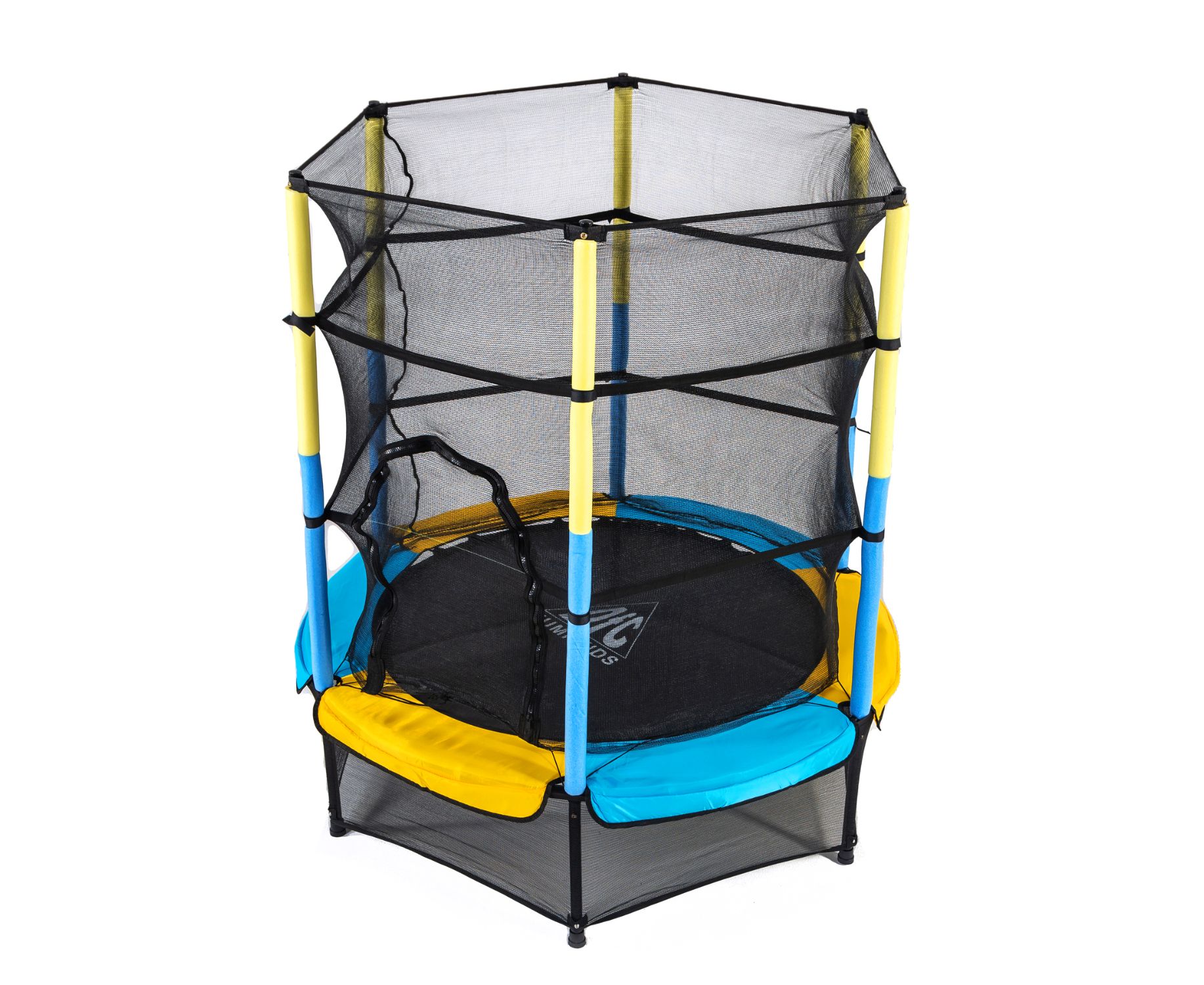 Батут DFC Jump Kids 55" (137см) 55INCH-JD-YB желто-синий 1834_1500