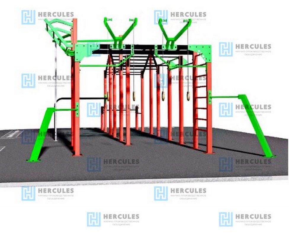 Большой парк Hercules W-2.0, 6015 для воркаута 976_800