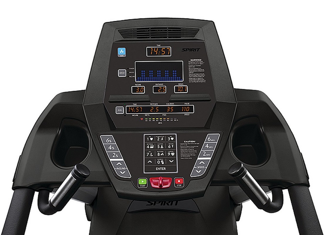 Беговая дорожка Spirit Fitness CT800 Graphite gray 1106_800