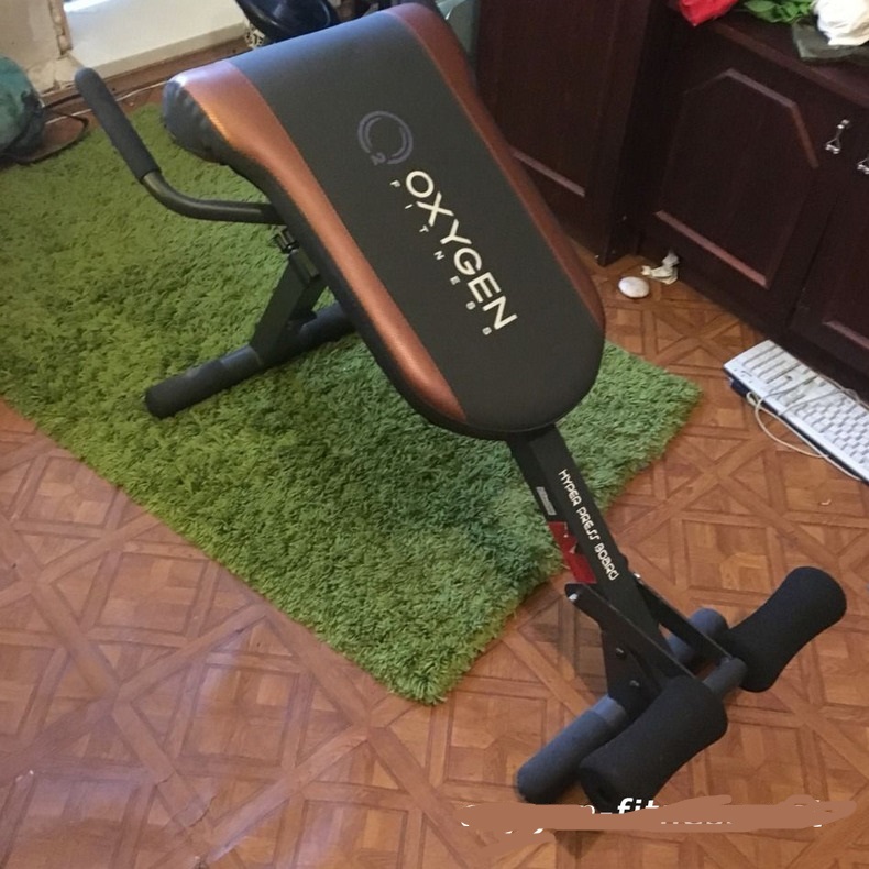 Гиперэкстензия Oxygen Fitness Hyper Press Board 790_790