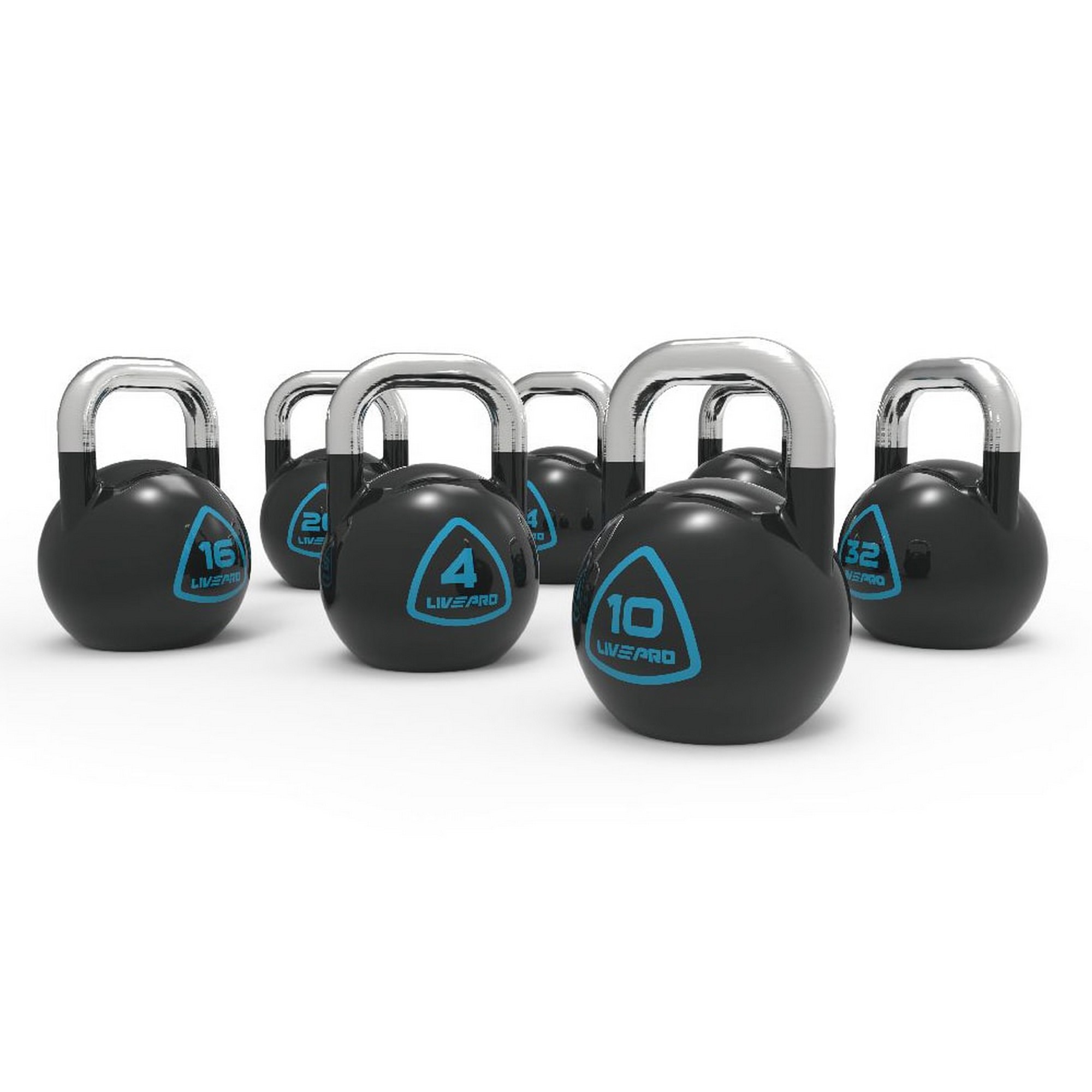 Соревновательная гиря 12 кг Live Pro Steel Competition Kettlebell LP8042-12 2000_2000