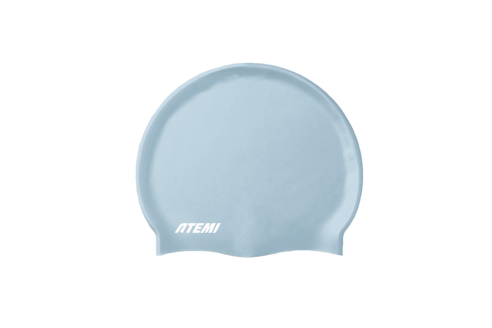 Шапочка для плавания Atemi Big silicone Cap Light blue TBSCL1LBE голубой 2000_1334