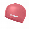 Шапочка для плавания Atemi light silicone cap Bright red FLSC1R красный 120_120